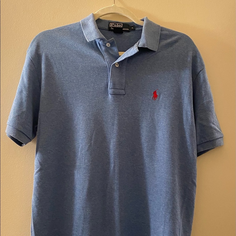 Men’s Polo Ralph Lauren Blue Soft Shirt Small
